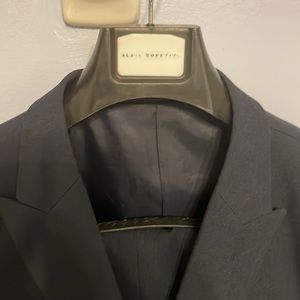 Men’s Navy Blue Double BreAdted Alain Dupetit Suit. Size 46R : 40w L30